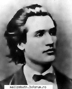 Mihai Eminescu - Cred ca ar fii de prisos cuvinte despre cel care - Literatura